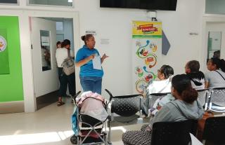Centro de Salud Omidia Quintero promueve Cáncer de mama y próstata 