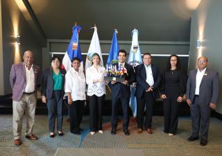 Traspaso de la presidencia Pro-Tempore del Foro Centroamericano de Agua Potable y Saneamiento a República Dominicana
