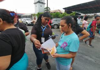 Región de Salud participa en jornada comunitaria del Barrio Sur en Colón