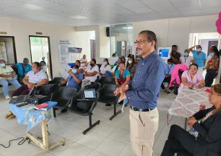 Dictan docencias de actualización a médicos de Chiriquí Grande