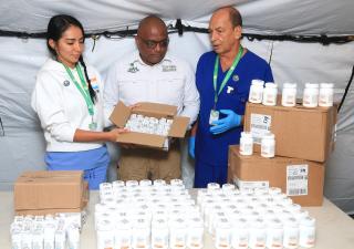 Entregan donación de medicamentos al Hospital Aquilino Tejeira en Coclé