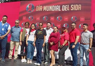 La región de salud de Panamá Oeste conmemora el día mundial del VIH/Sida 