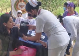 MINSA presente en la feria Valle de la Mina de Gualaca