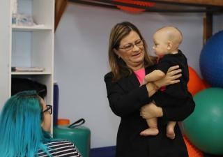 Ministra Turner recorre el INMFR