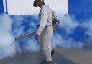 Minsa realiza Jornada de nebulización en planteles chiricanos.