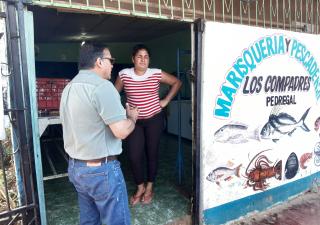 Minsa garantiza productos del mar salubres en ventas fijas y ambulantes en Chiriquí.