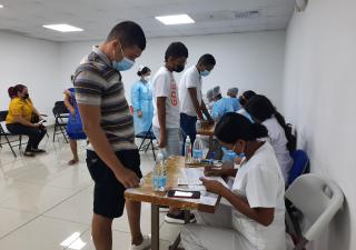 Reanudan jornada de vacunación pediátrica en San Miguelito