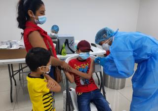Reinicia vacunación pediátrica de segundas dosis en San Miguelito