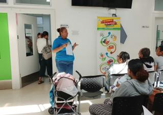Centro de Salud Omidia Quintero promueve Cáncer de mama y próstata 
