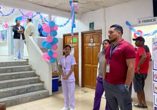 Centro de Salud de Paraíso Ancón prevención ante posible sismo 