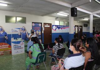 Imparten taller sobre Técnicas correctas  para la lactancia materna 
