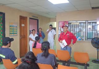 Salud imparte docencias en Chiriquí Grande