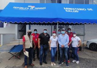 Vigilantes se mantiene el equipo del Ministerio de Salud en Veraguas 