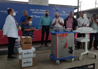 MINSA entrega medicamentos, infraestructura y equipos médicos en Barú, Chiriquí