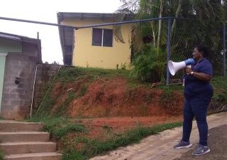 Operativo de cumplimiento de normas sanitarias en Las Garzas