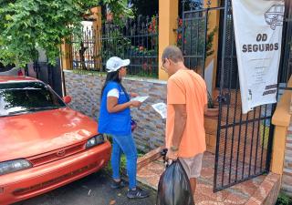 Realizan operativo por prevalencia de dengue en Villa Guadalupe en Colón