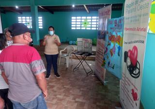 Feria de salud en el distrito de Chame