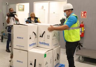 Panamá recibe primer lote de 54 mil dosis de vacunas bivalentes pediátricas