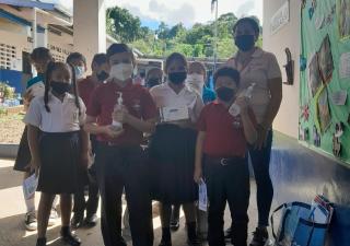 En el Día Mundial del Lavado de Manos, promotores de Salud de Panamá Norte realizan taller
