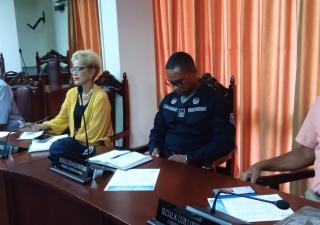 Reunión de coordinación para las festividades en el distrito de La Chorrera.