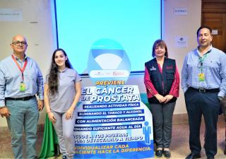 Instruyen a funcionarios sobre el cuidado de la próstata en Chiriquí