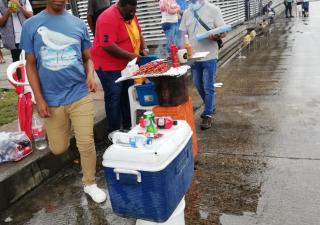 Personal de Salud regional mantiene la vigilancia en rutas del desfile