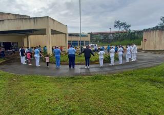 Centros de Salud realizan actividades en conmemoración al día de los cuidados paliativos en la provincia de Panama Oeste.