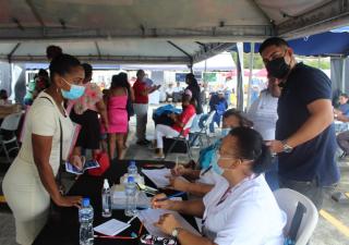 Región de Salud de San Miguelito participa en Feria Interinstitucional