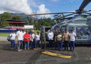 Minsa lamenta fallecimiento de la tripulación del helicóptero del SENAN