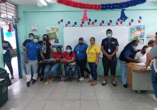 Mas de 500 personas se inscribieron en el libro del Comité de Salud de San Isidro