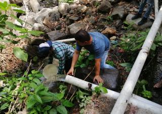DAPOS identifica nuevas fuentes de agua en Los Santos 