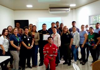 En Panamá Norte instruyen a personal de salud sobre el sistema de comando de incidentes