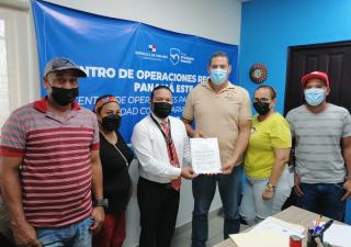 Minsa Panamá Este brinda asesoría de bioseguridad al club de patronales de San Cristóbal de Chepo