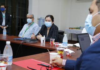 Ministra Turner se reunió con diputados de la Comisión de Trabajo, Salud y Desarrollo Social de la Asamblea Nacional