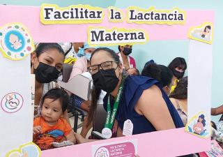 Jornada de Sensibilización durante la Semana de Lactancia Materna en Chepo.