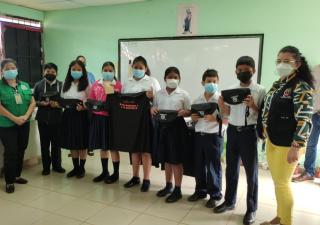 Minsa Chiriquí, dota de insumos a escuelas promotoras de salud