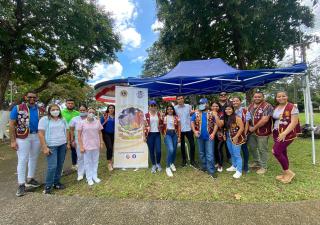 Promoción de la Salud presente en festividades del Barrio Bolívar en Chiriquí