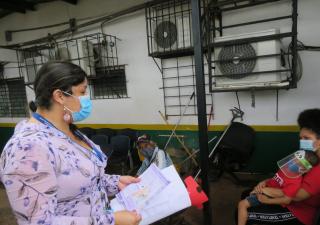 Conmemoran el día del Alzheimer en el Centro de Salud del Espino de la Región de Panamá Oeste