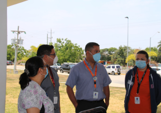 Hospital Anita Moreno  se prepara para realizar pruebas de COVID-19.