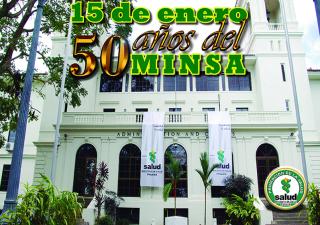 15 de enero 50 Años del  MINSA