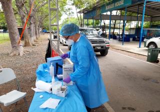 Se aplican 860 dosis de vacunas AstraZeneca en Azuero 
