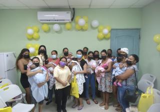 Siguen las actividades de la Semana de la Lactancia Materna en el Centro de Salud de Pacora en Panamá Este