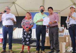 Ordenes de proceder para construcción hospitales y centros de salud en Guna Yala