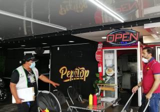 Verificación de locales en Boca la Caja