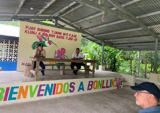 Minsa se reúne con la comunidad de Bonyiik en el Teribe