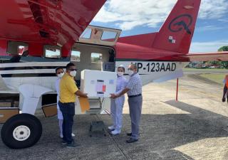 Bocas del Toro recibe lote de vacunas pediátricas Pfizer