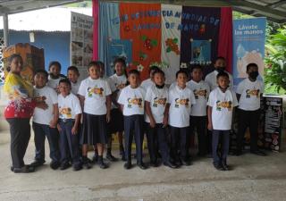 Jornada educativa en Bonyic, corregimiento Teribe en Bocas del Toro