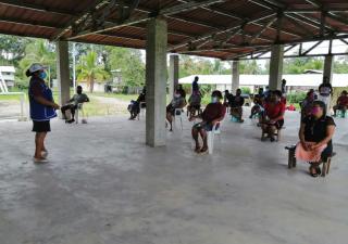 En Bocas del Toro se imparte docencia comunitaria sobre bioseguridad