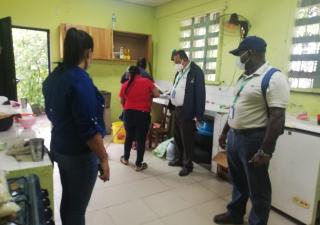 Realizan inspección a albergue en Bocas del Toro