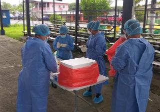 Bocas del Toro realiza nebulización en Changuinola y trazabilidad en Almirante
